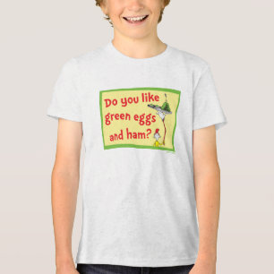 Hou Jij van Groene Eieren met Ham? Tri-Blend Shirt