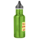 Hou Jij van Groene Eieren met Ham? Waterfles (Links)