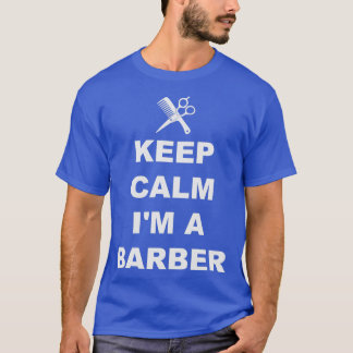 Hou kalm Barber Hair Cut Cutter Scissors Salon Jo T-shirt