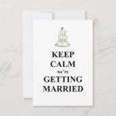 Hou kalm dat we worden gemarineerd (Voorkant)