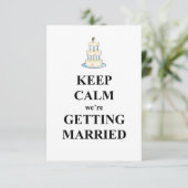 Hou kalm dat we worden gemarineerd (Staand voorkant)