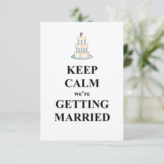 Hou kalm dat we worden gemarineerd (Staand voorkant)