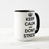 Hou kalm-Don't Stress Mok (Voorkant rechts)