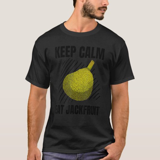 Hou kalm Eat Jackfruit grunge Jackfruit T-shirt (Voorkant)