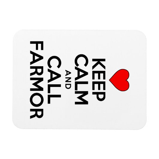 Hou kalm en bel de Zweedse grootmoeder Magneet (Horizontaal)