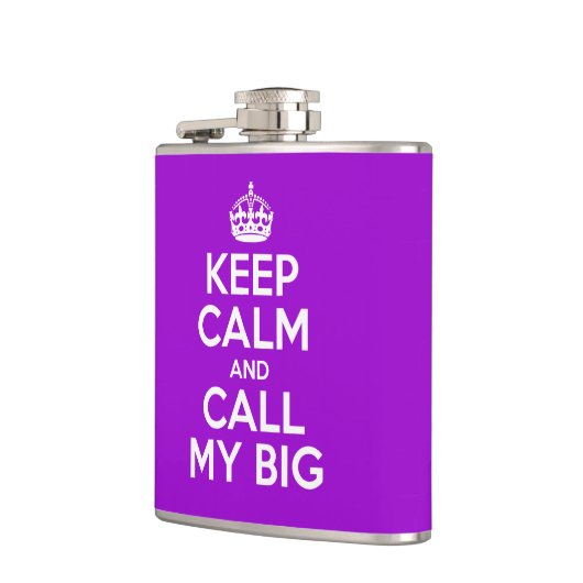 Hou kalm en bel mijn grote heupfles (Links)