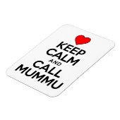 Hou kalm en bel mummu Finse grootmoeder Magneet (Linkerzijde)