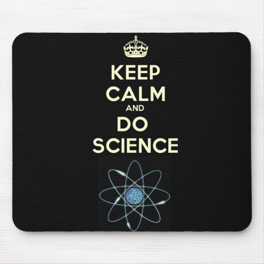 Hou kalm en doe de Muismat van de Wetenschap (Voorkant)