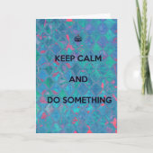 Hou kalm en doe iets, Partij nodigt uit (Voorkant)