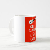 Hou kalm en doe mee. koffiemok (Voorkant links)