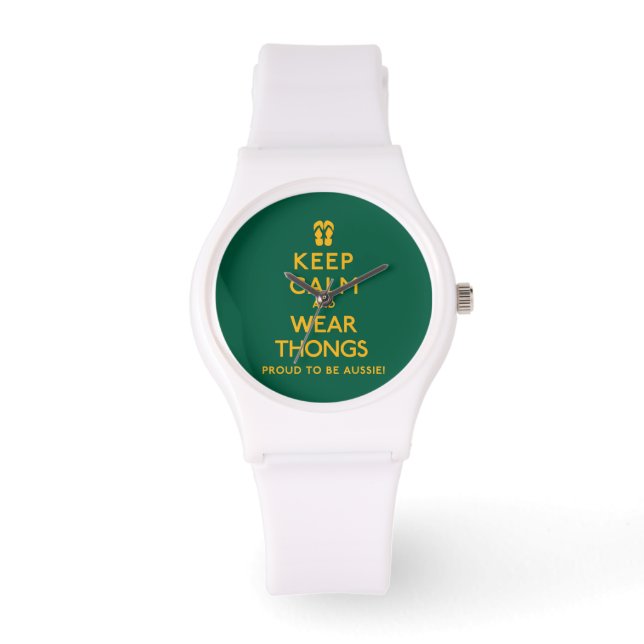 Hou kalm en Draag Thames! Horloge (Voorkant)