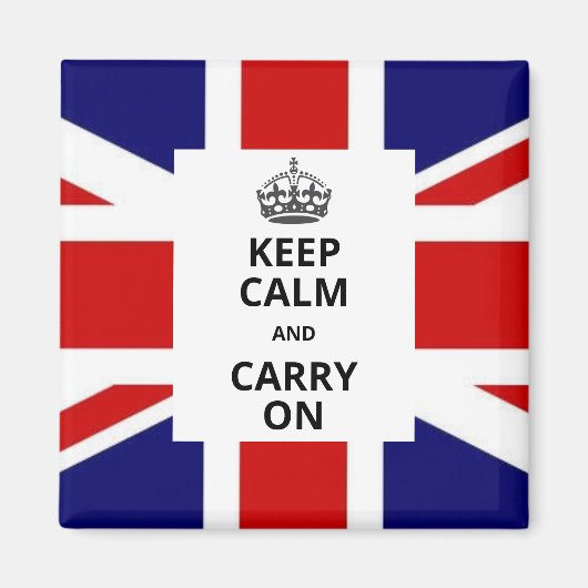 Hou kalm en draai aan magneet. Jack van de Britse  Magneet (Voorkant)