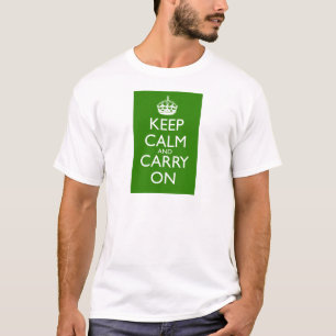 Hou kalm en draak met British Racing Green T-shirt