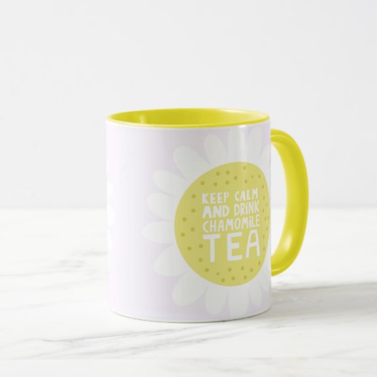 Hou kalm en Drink thee Mok (Voorkant rechts)