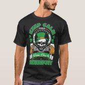 Hou kalm en Drink zoals Murphy St Patrick Irish T-shirt (Voorkant)