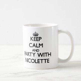 Hou kalm en feest met Nicolette Koffiemok