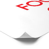 Hou kalm en focus op Chorus Poster (Hoek)