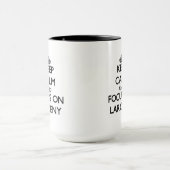 Hou kalm en focus op Larceny Mok (Midden)
