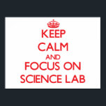 Hou kalm en focus op Science Lab Poster<br><div class="desc">Gebruik het zoekgereedschap in mijn winkel om andere artikelen van het Laboratorium van de Wetenschap te vinden. Houd kalm en concentreer me op de producten van het Laboratorium van de Wetenschap beschikbaar op overhemden, sweatshirts, kinder shirten, baby, stickers, magneten, en veel meer de kleding van het Laboratorium van de Wetenschap...</div>