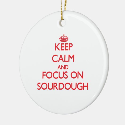 Hou kalm en focus op Sourdegh Keramisch Ornament (Links)