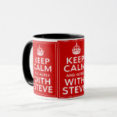 Hou kalm en ga akkoord met Steve Mok (Voorkant links)