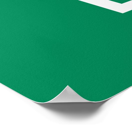 Hou kalm en geef me bier poster (Hoek)