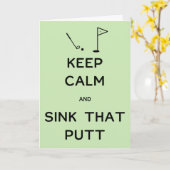 Hou kalm en gooi die kant op kaart (Gele Bloem)