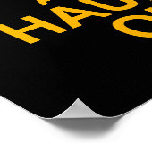 Hou kalm en haunt aan, Halloween Poster (Hoek)