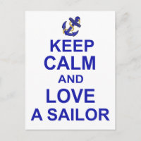 Hou kalm en hou van een verkoper