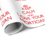 Hou kalm en hou van je morticus cadeaupapier (Rol Hoek)