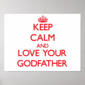 Hou kalm en hou van je vader poster (Voorkant)