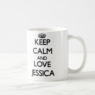 Hou kalm en hou van Jessica Koffiemok