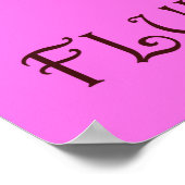 Hou kalm en hou van vliegende varkens fantasie pos poster (Hoek)