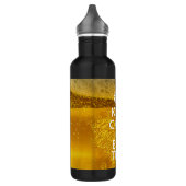 Hou kalm en Jouw tekst voor wat bier Waterfles (Links)