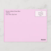 Hou kalm en kaf aan, Cheerleader Pink Briefkaart (Achterkant)