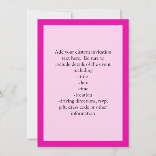 Hou kalm en kaf aan, Cheerleader Pink Kaart (Achterkant)