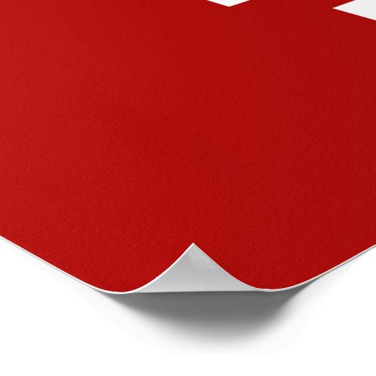 Hou kalm en kus poster (Hoek)