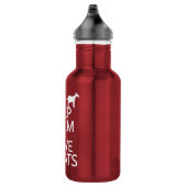 Hou kalm en liefdesgeiten waterfles  (Rechts)