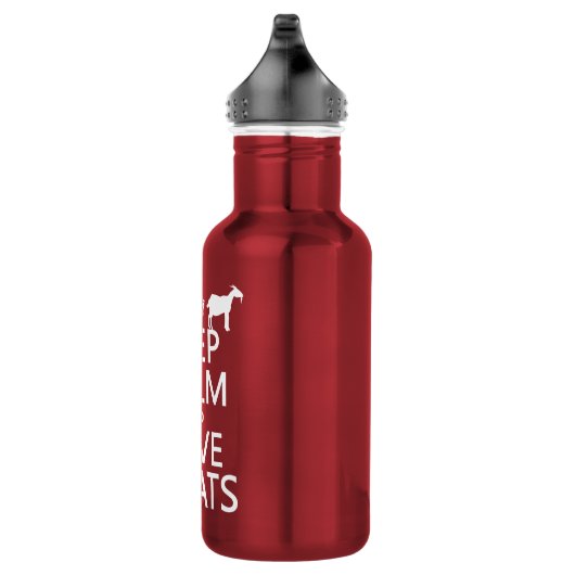 Hou kalm en liefdesgeiten waterfles  (Rechts)