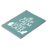 Hou kalm- en liefdeskatten notitieboek (Linkerzijde)