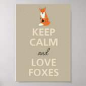 Hou kalm- en liefdeskoeien poster (Voorkant)