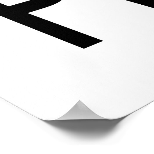 Hou kalm- en liefdespinguïns poster (Hoek)