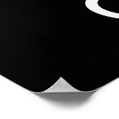 Hou kalm en maak geen grapje over de droneplank. poster (Hoek)