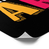 Hou kalm en maak kunstschilders kunstschilder poster (Hoek)