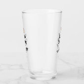 Hou kalm en muackS!!! Glazen beker (Rechts)