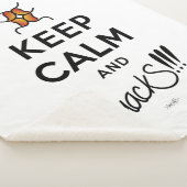 Hou kalm en muackS!!! Sherpa Deken (3/4)