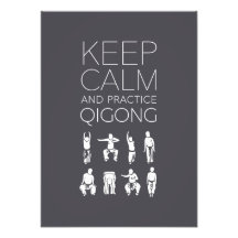 Hou kalm en oefen Qigong