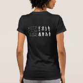 Hou kalm en oefen Qigong T-shirt (Achterkant)