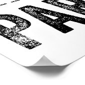 Hou kalm en PARTIJ aan. Poster (Hoek)