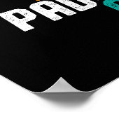 Hou kalm en peddel op het Rowing Team van Kayaking Poster (Hoek)